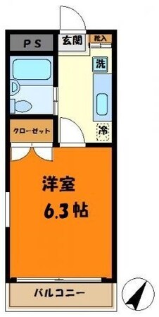 アーク元住吉の物件間取画像